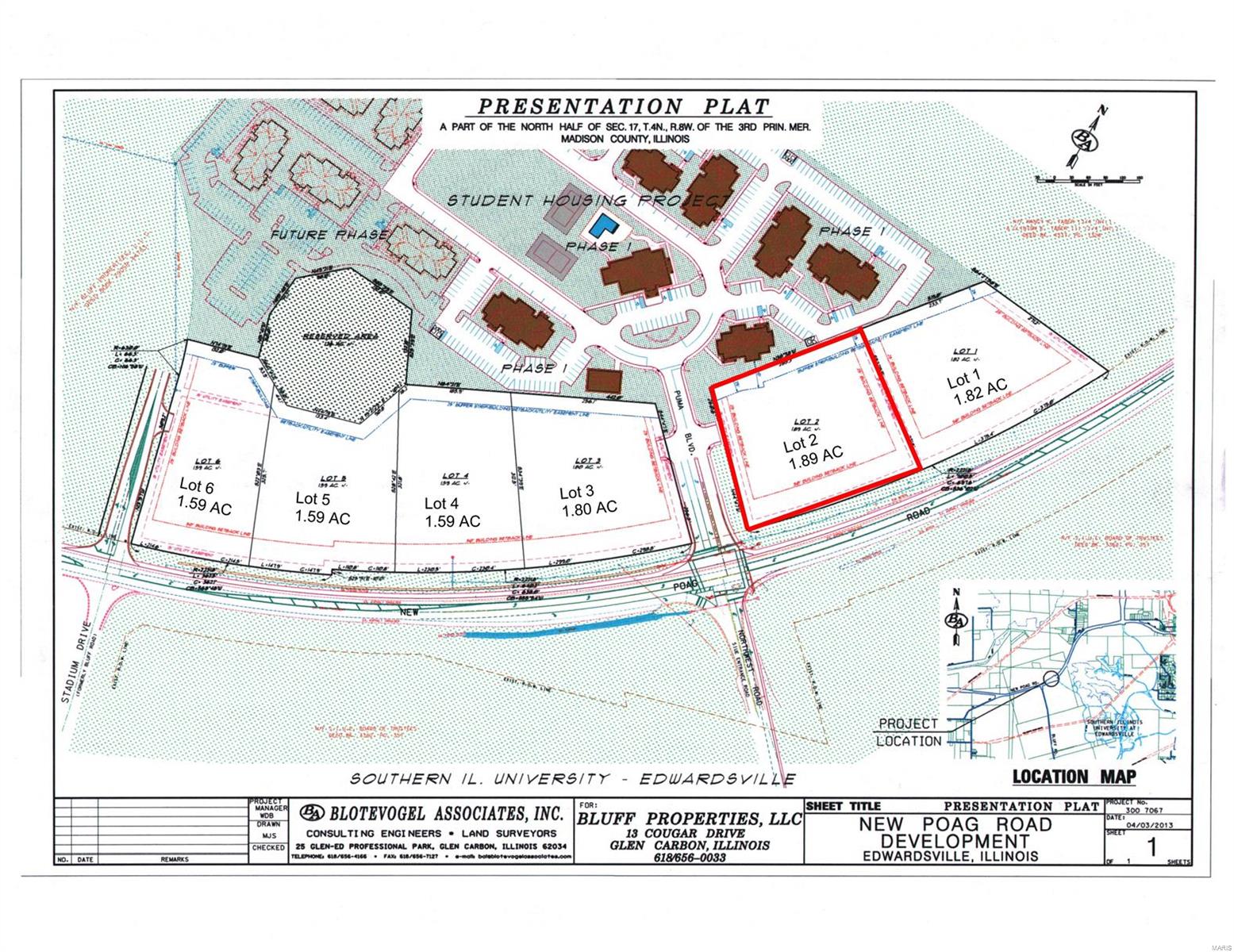 0 New Poag Road – Lot 2, Edwardsville IL — Photo 1