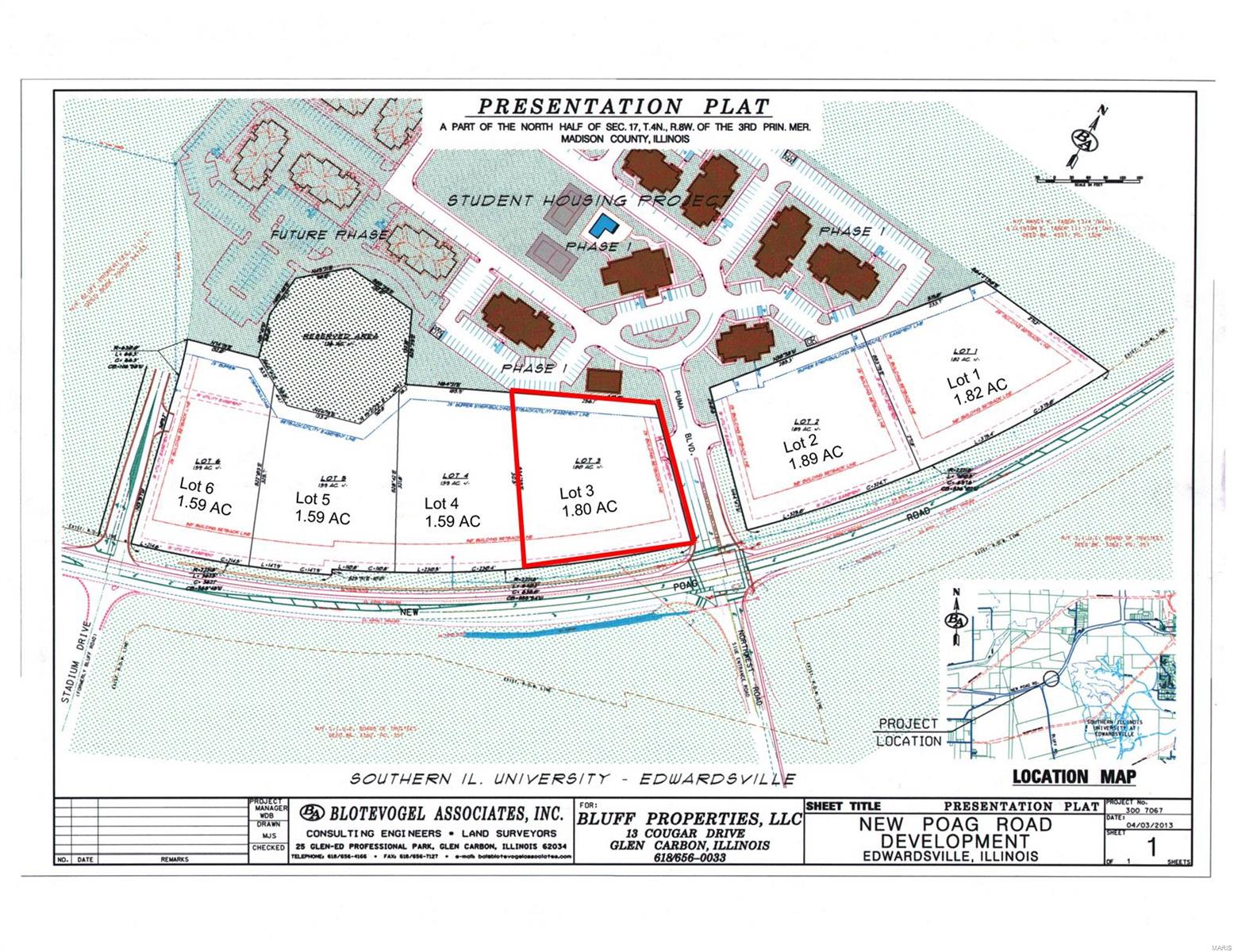 0 New Poag Road – Lot 3, Edwardsville IL — Photo 1