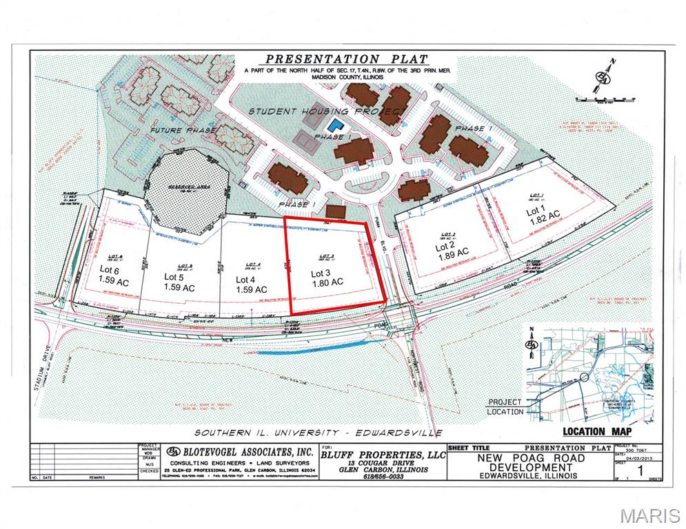 0 New Poag Road – Lot 3, Edwardsville IL — Photo 1