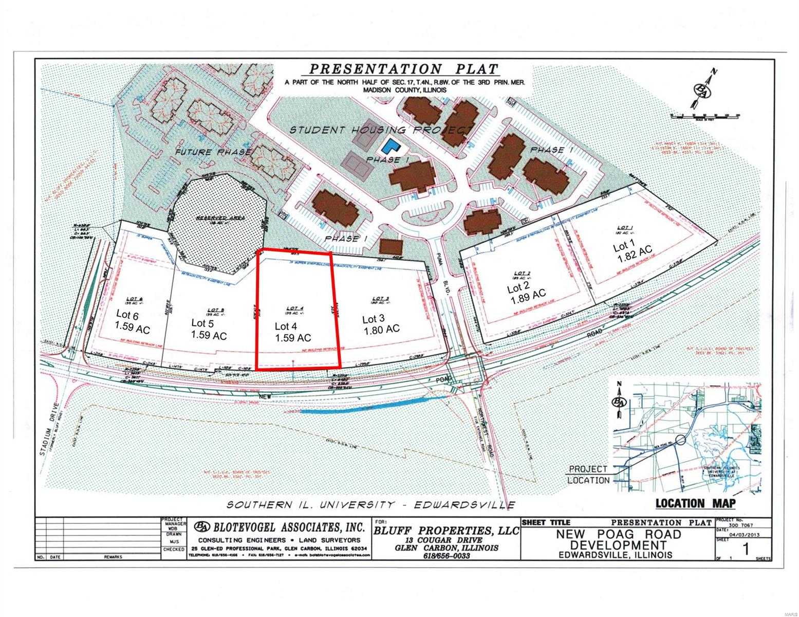 0 New Poag Road – Lot 4, Edwardsville IL — Photo 1