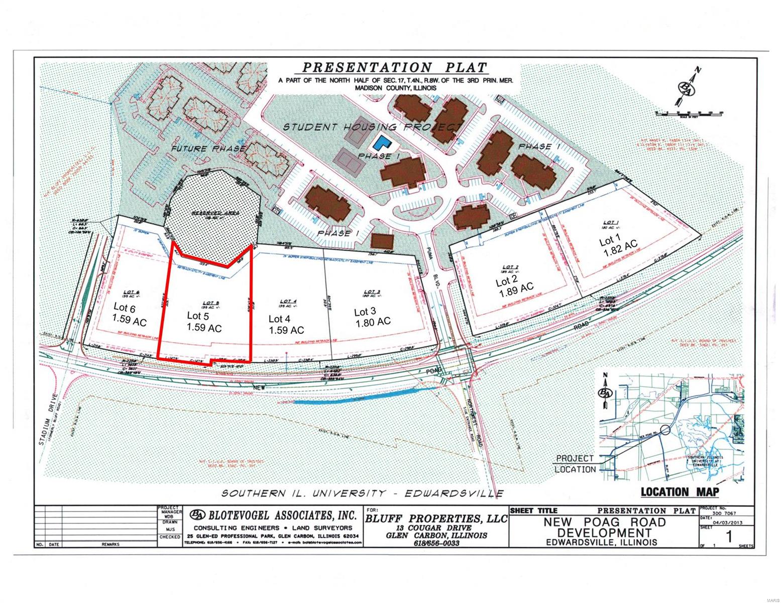0 New Poag Road – Lot 5, Edwardsville IL — Photo 1