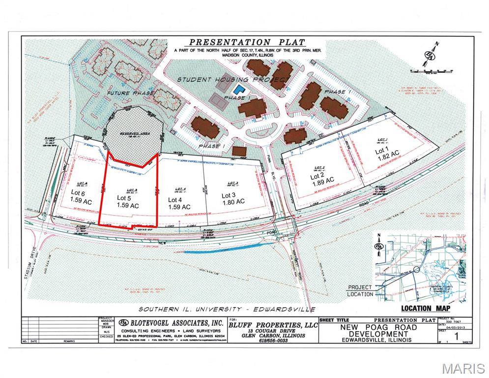 0 New Poag Road – Lot 5, Edwardsville IL — Photo 1