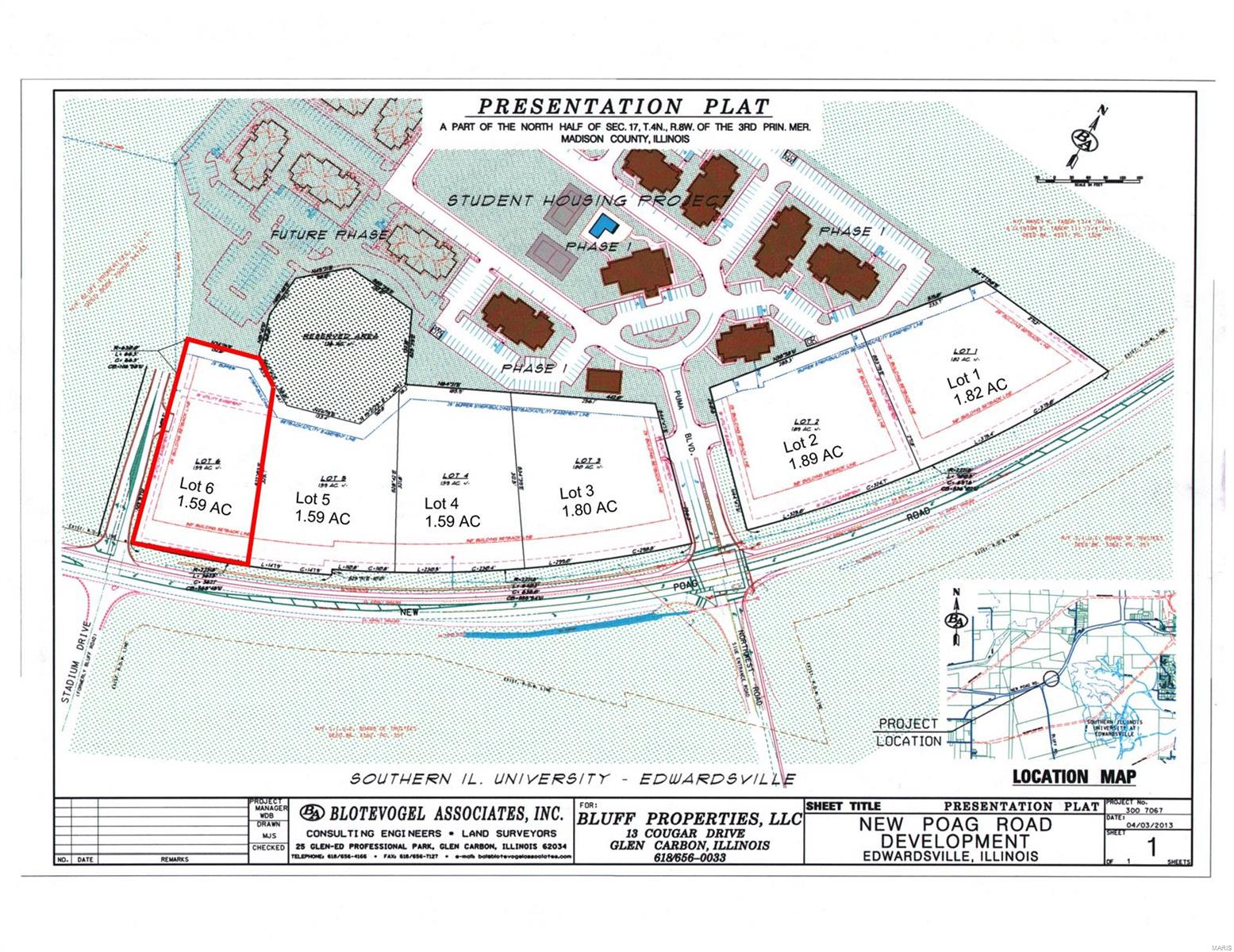 0 New Poag Road – Lot 6, Edwardsville IL — Photo 1